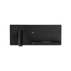 Applique Murale ZAMBELIS Gauche 3W+6W Direct/Indirect 3-en-1 DESIGN Noir Mat 25183