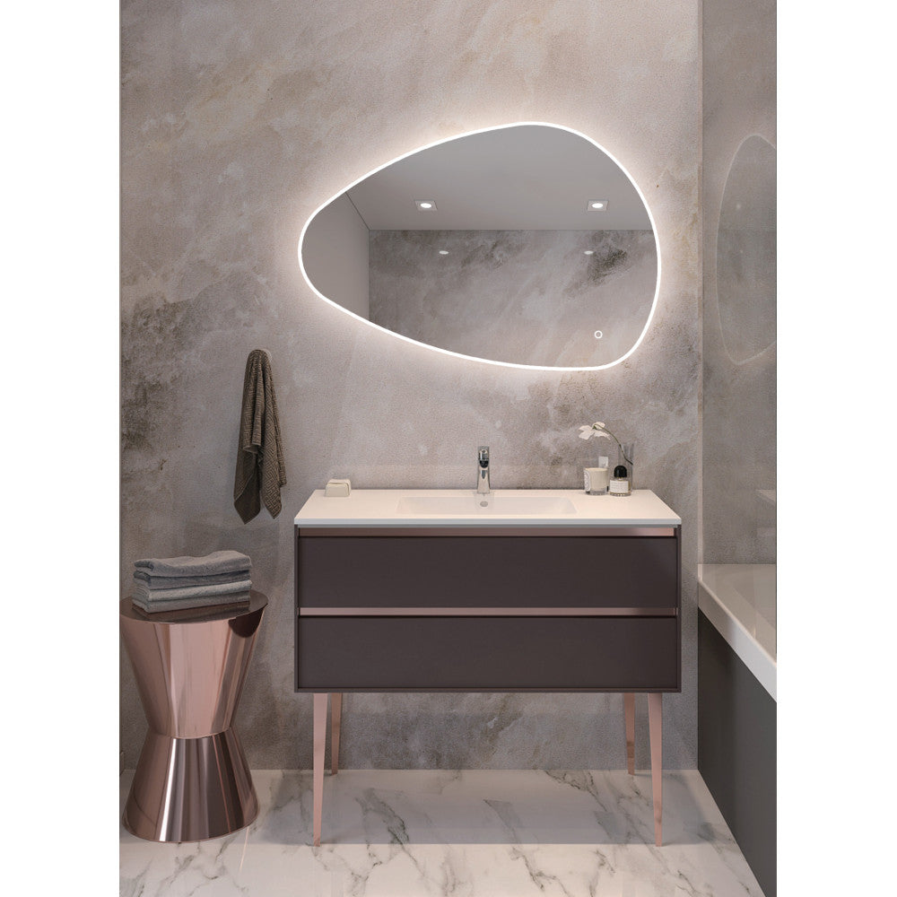 Miroir ZAMBELIS Tactile 18W CCT Dimmable IP44 DESIGN 25385