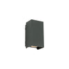 Applique Exterieure ZAMBELIS 2x3W Direct/Indirect IP65 DESIGN Graphite E412