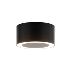 Plafonnier ZAMBELIS D100 7W DESIGN Noir Sable Avec Driver 25309