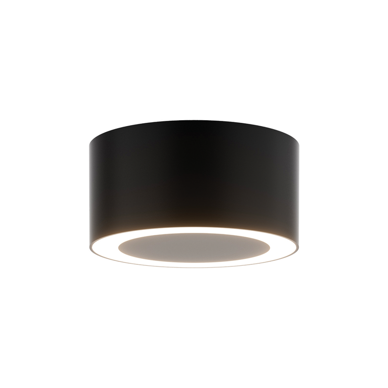 Plafonnier ZAMBELIS D100 7W DESIGN Noir Sable Avec Driver 25309