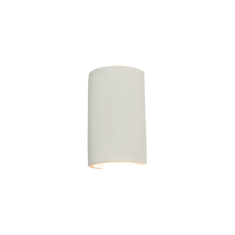 Applique Murale ZAMBELIS 2xG9 Direct/Indirect DESIGN Blanc Platre Sans Source 25383