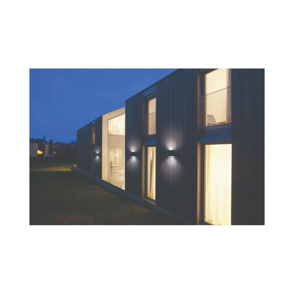 Applique Exterieure ZAMBELIS 12W IP65 DESIGN Graphite E239