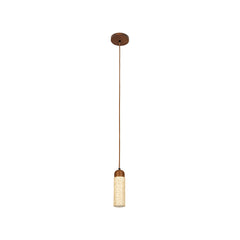 Suspension ZAMBELIS D67 GU10 DESIGN Pierre Naturelle et Bois Sans Source 25417