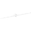 Applique Salle de Bain ZAMBELIS 21W IP54 DESIGN Blanc Sable 22126-W