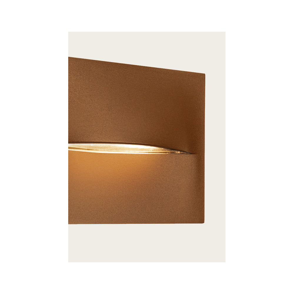 Applique Exterieure ZAMBELIS 3W IP65 DESIGN Marron E452
