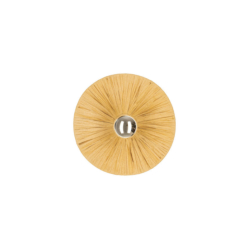 Applique Murale ZAMBELIS D250 E27 DESIGN Rotin Sans Source 25454