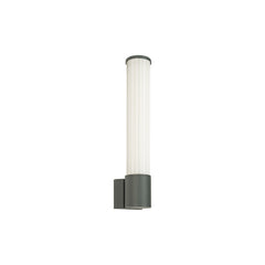 Applique Exterieure ZAMBELIS 12W IP54 DESIGN Graphite et Verre E428