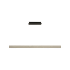 Suspension ZAMBELIS 40W Direct/Indirect Dimmable DESIGN Gris Brosse 25195