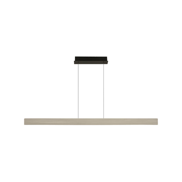 Suspension ZAMBELIS 40W Direct/Indirect Dimmable DESIGN Gris Brosse 25195