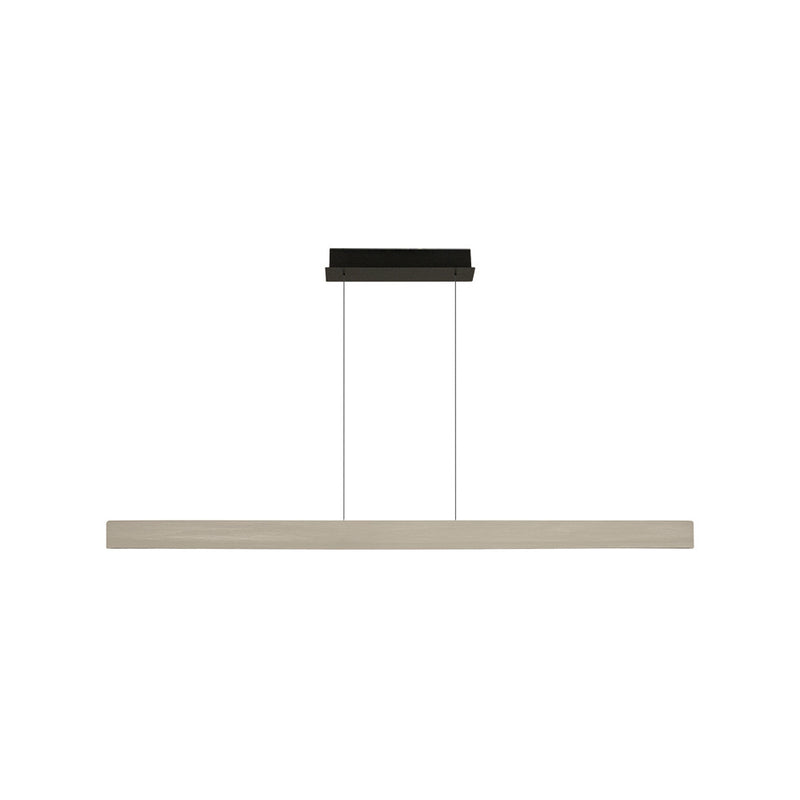 Suspension ZAMBELIS 40W Direct/Indirect Dimmable DESIGN Gris Brosse 25195