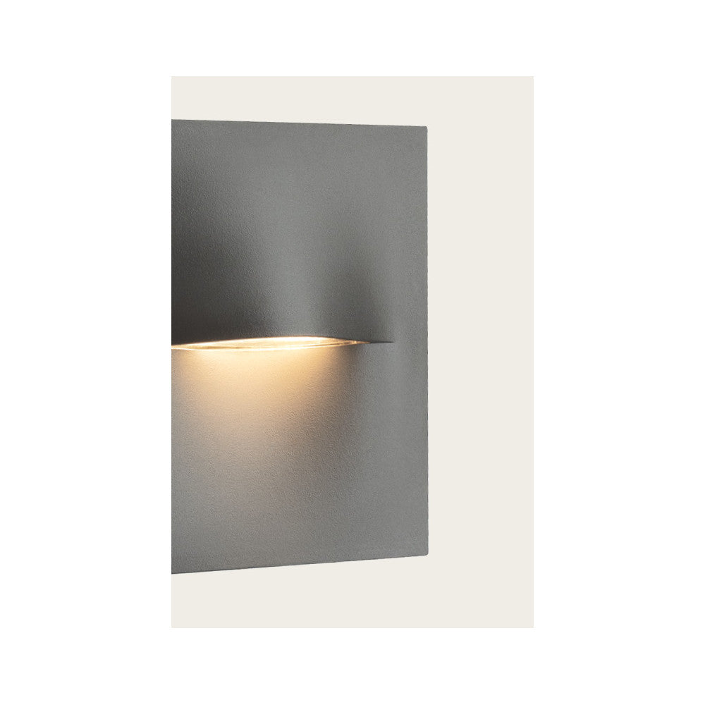Applique Exterieure ZAMBELIS 3W IP65 DESIGN Graphite E450