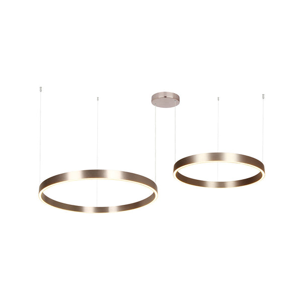 Suspension ZAMBELIS D800 + D600 118W Dimmable Direct/Indirect DESIGN Cafe Brosse 25374