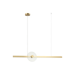 Suspension ZAMBELIS 20W Dimmable DESIGN Verre et Or 25426