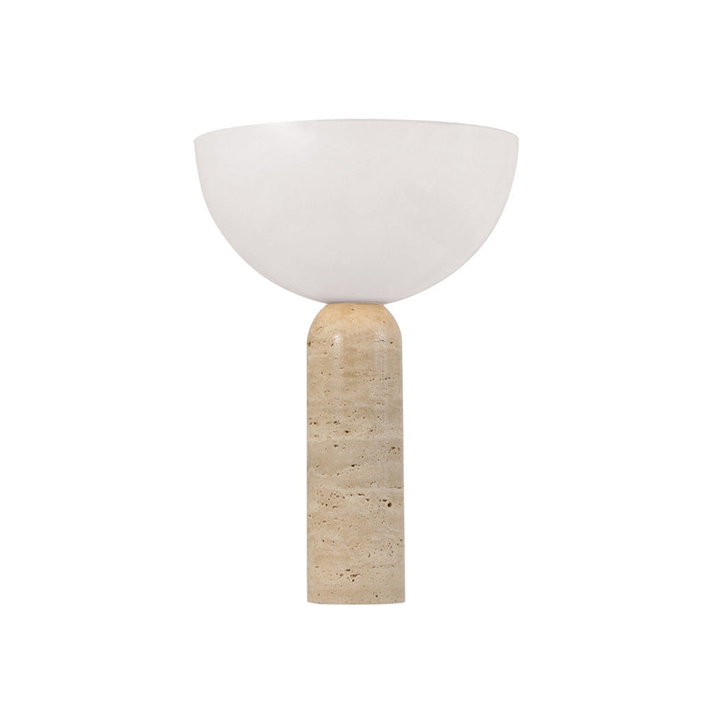 Lampe sur Table ZAMBELIS D300 E27 DESIGN Pierre Naturelle Sans Source 25427