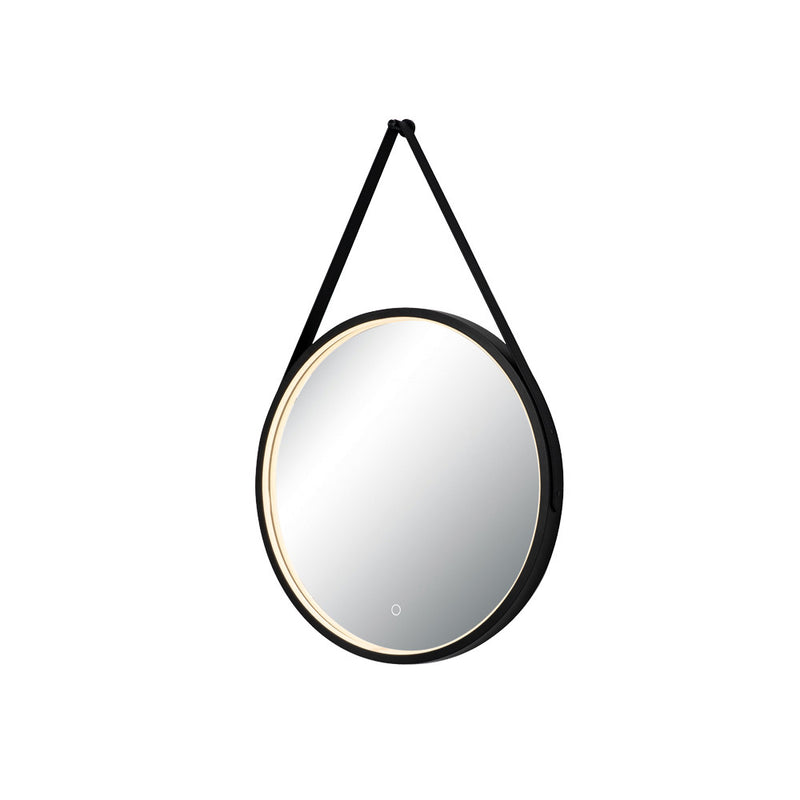 Miroir ZAMBELIS Tactile D600 15W CCT Dimmable IP44 DESIGN Noir Mat 25387