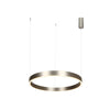 Suspension ZAMBELIS D600 59W Dimmable Direct/Indirect DESIGN Nickel Brosse 25366