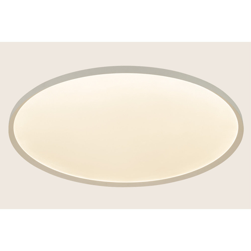 Plafonnier ZAMBELIS D650 56W CCT Dimmable DESIGN Blanc Sable 25199