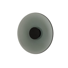 Applique Murale ZAMBELIS D500 22W CCT Dimmable DESIGN Verre Fume et Noir Mat 25273