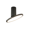 Plafonnier Orientable ZAMBELIS 12W DESIGN Noir Sable 25304