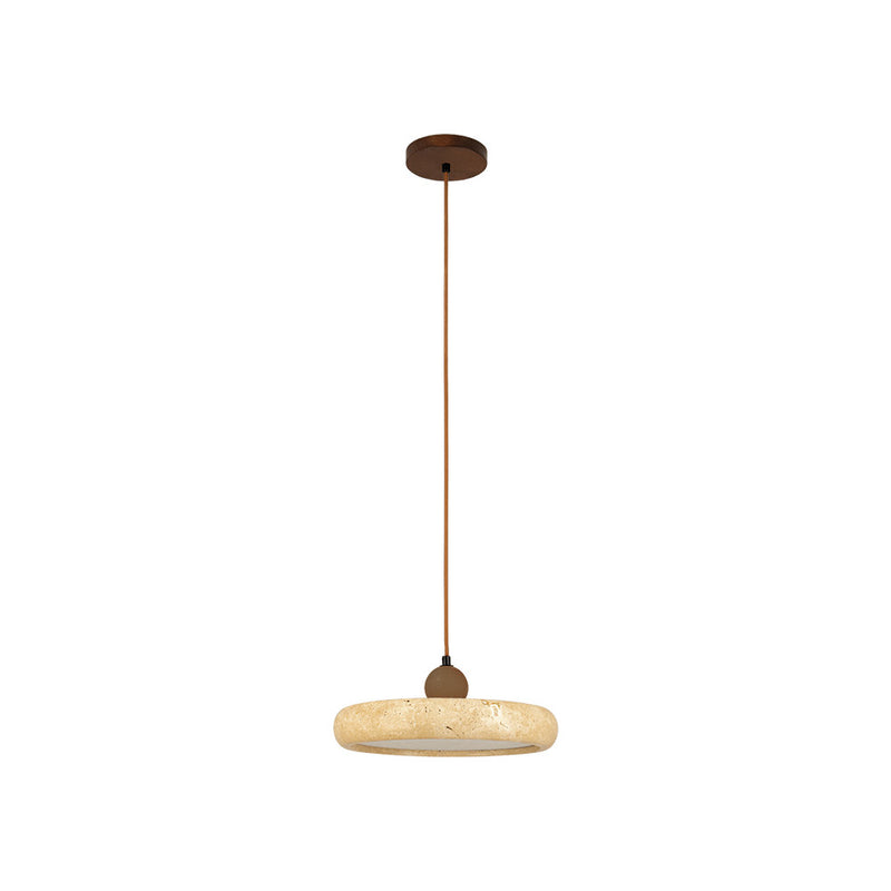 Suspension ZAMBELIS D300 22W DESIGN Pierre Naturelle et Bois 25419