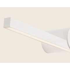 Applique Salle de Bain ZAMBELIS 10W IP54 DESIGN Blanc Sable 22124-W