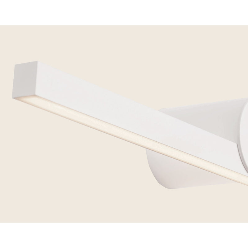 Applique Salle de Bain ZAMBELIS 10W IP54 DESIGN Blanc Sable 22124-W