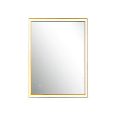 Miroir ZAMBELIS Tactile 23W CCT Dimmable IP44 DESIGN Or Anodise 25393