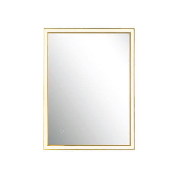Miroir ZAMBELIS Tactile 23W CCT Dimmable IP44 DESIGN Or Anodise 25393