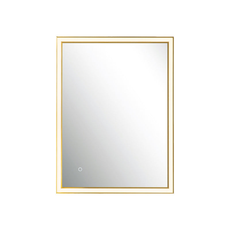 Miroir ZAMBELIS Tactile 23W CCT Dimmable IP44 DESIGN Or Anodise 25393