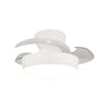 Ventilateur ZAMBELIS D550 20W CTT avec Telecommande et Interrupteur DESIGN Blanc 25329
