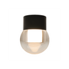 Plafonnier ZAMBELIS D100 6W DESIGN Noir Sable 25306