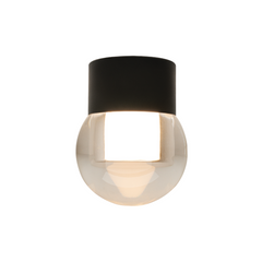 Plafonnier ZAMBELIS D100 6W DESIGN Noir Sable 25306