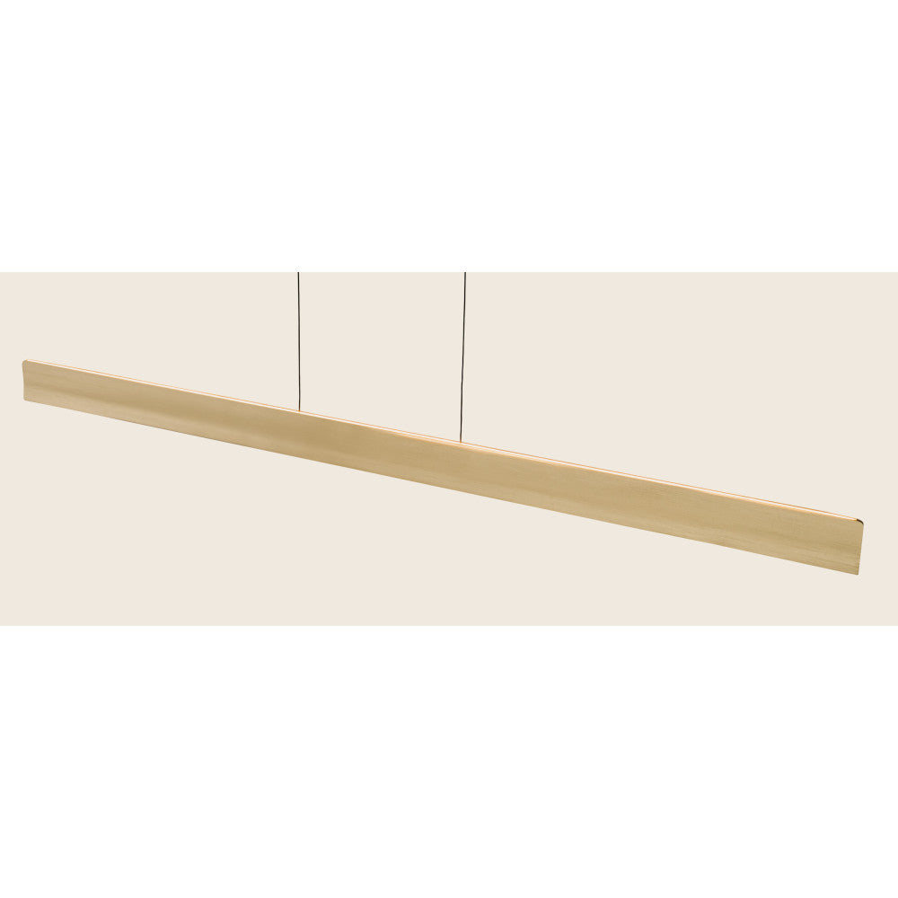 Suspension ZAMBELIS 46W Direct/Indirect Dimmable DESIGN Or Brosse 25196