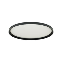 Plafonnier ZAMBELIS D650 56W CCT Dimmable DESIGN Noir Sable 25200