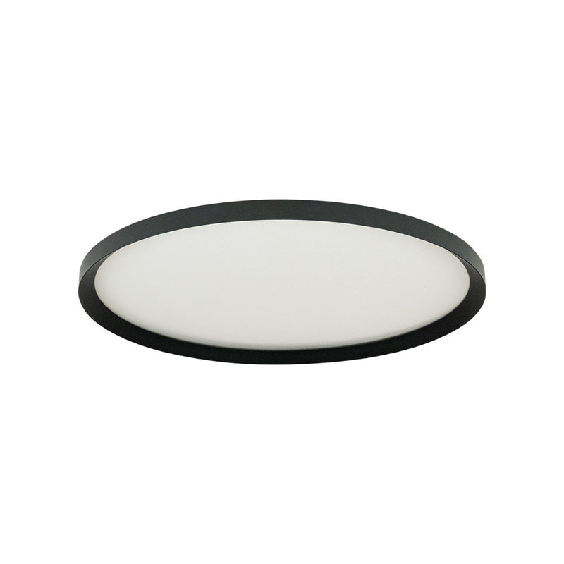 Plafonnier ZAMBELIS D650 56W CCT Dimmable DESIGN Noir Sable 25200