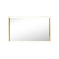 Miroir ZAMBELIS Tactile 30W CCT Dimmable IP44 DESIGN Or Anodise 25394