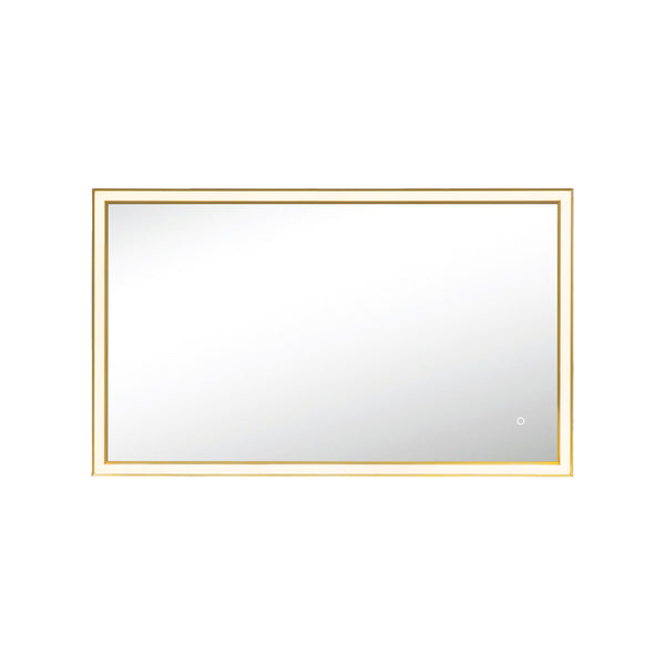 Miroir ZAMBELIS Tactile 30W CCT Dimmable IP44 DESIGN Or Anodise 25394