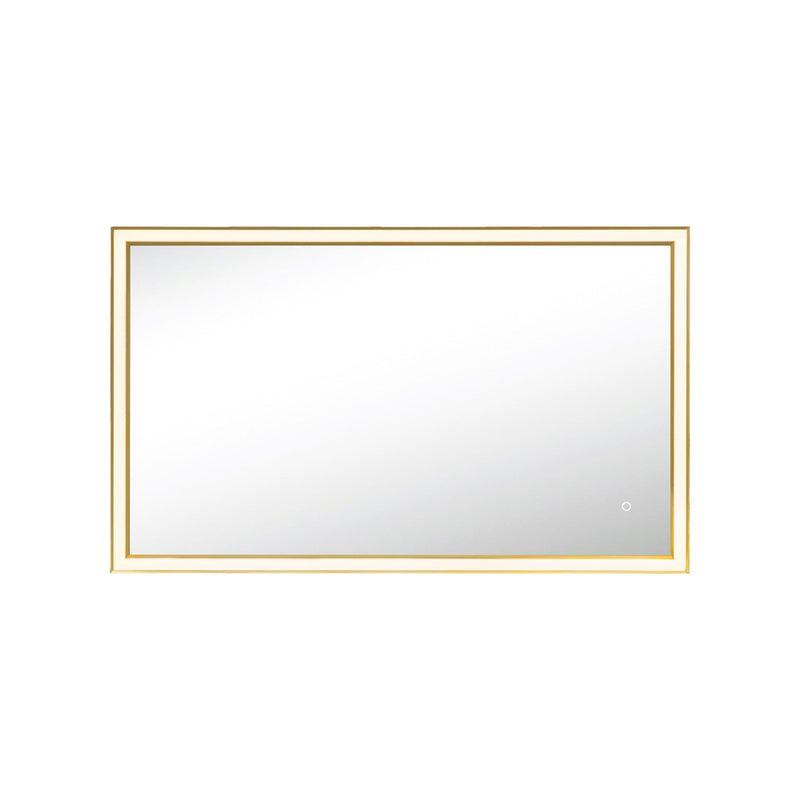 Miroir ZAMBELIS Tactile 30W CCT Dimmable IP44 DESIGN Or Anodise 25394