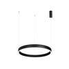 Suspension ZAMBELIS D600 59W Dimmable Direct/Indirect DESIGN Noir Sable 25365