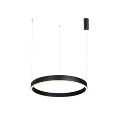 Suspension ZAMBELIS D600 59W Dimmable Direct/Indirect DESIGN Noir Sable 25365