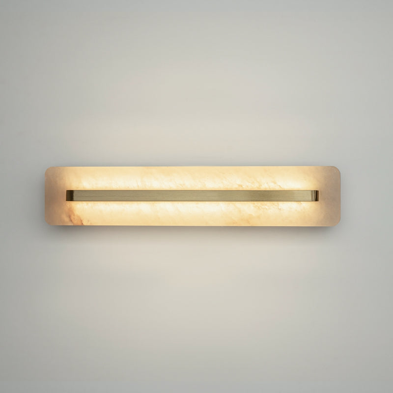 Alabaster Wall Sconce gold