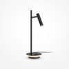 Black bedside lamp