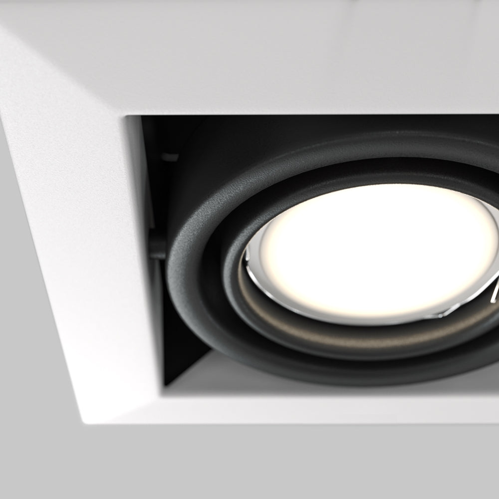 White Modern Metal Spotlight