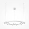 Satellite white pendant light
