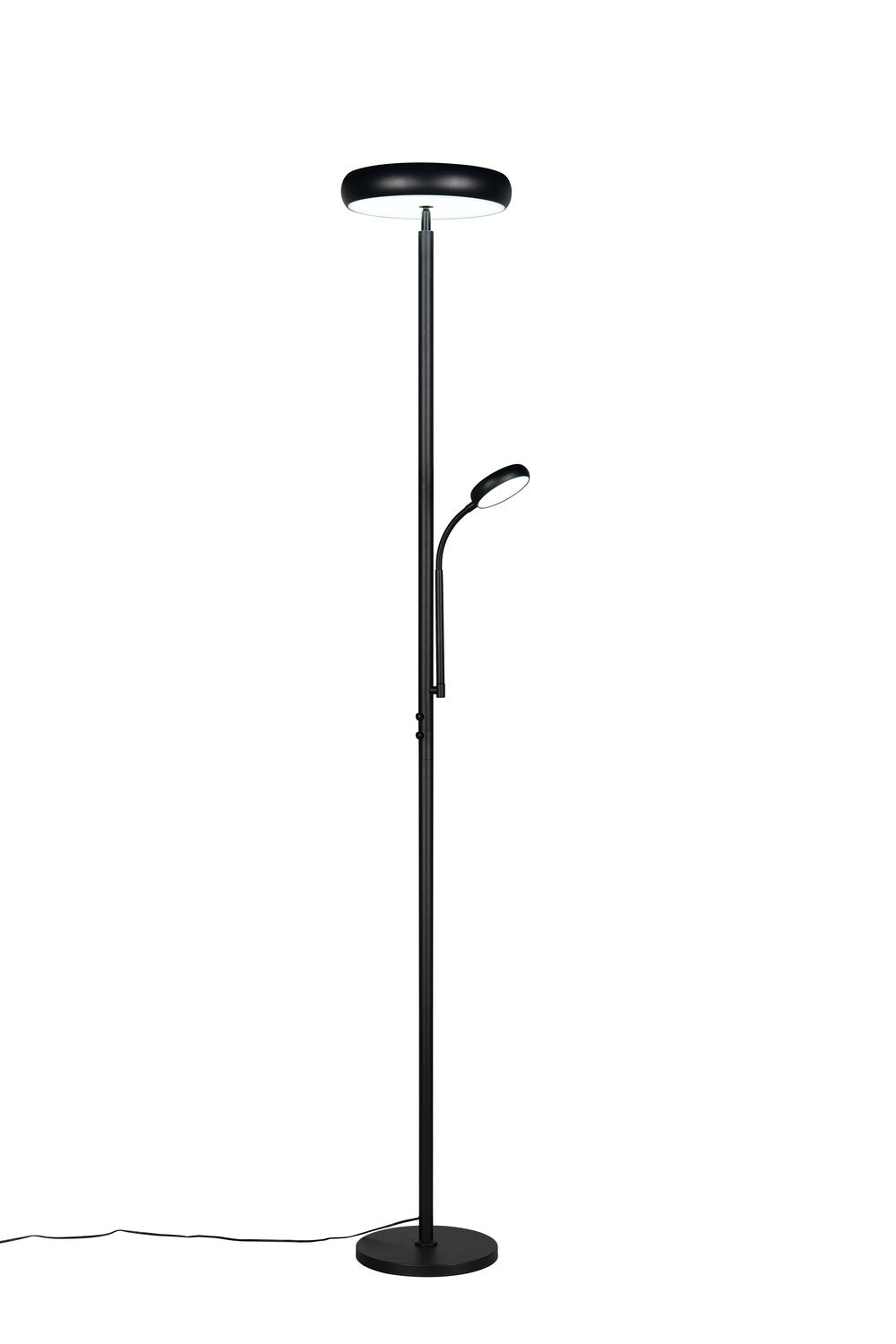 Lampadaire Palermo noir mat