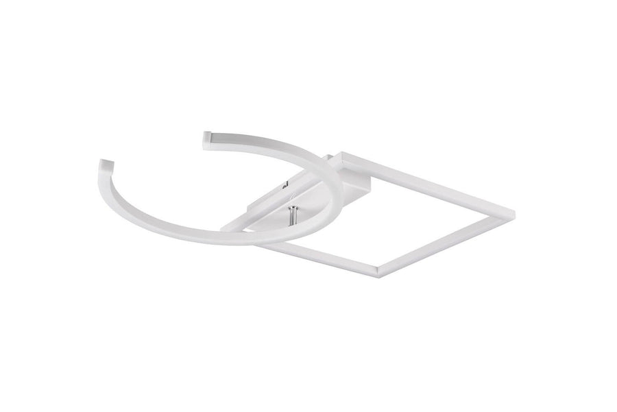 Plafonnier Pivot blanc mat