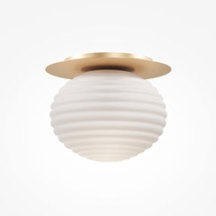Gold ceiling light reels