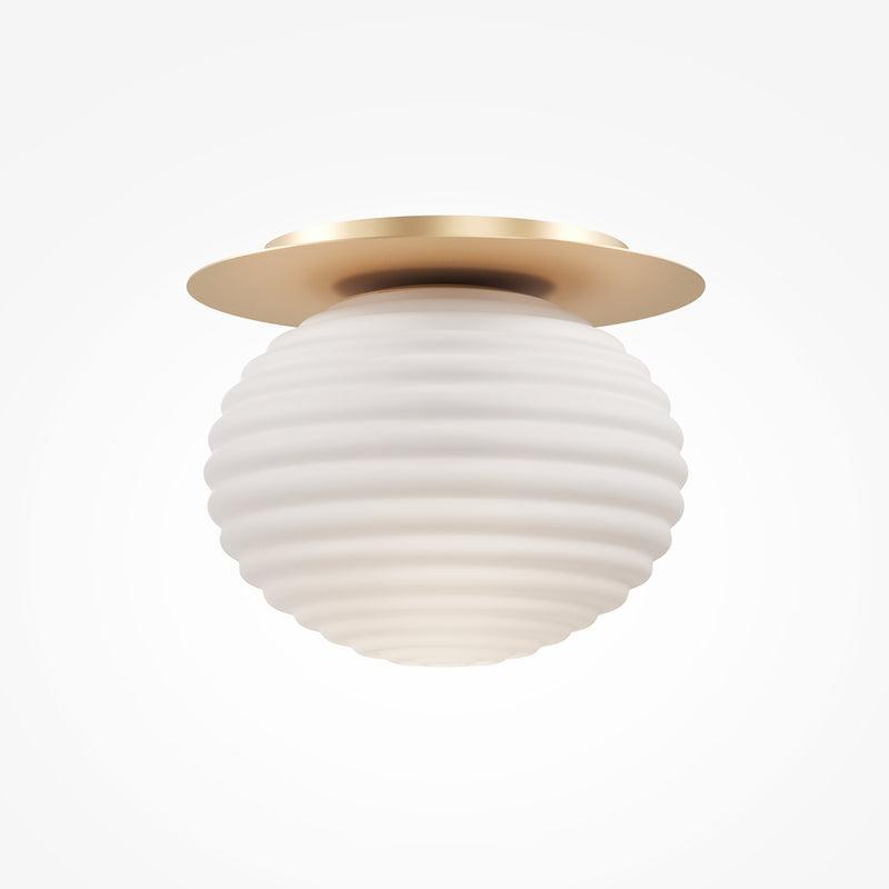 Gold ceiling light reels