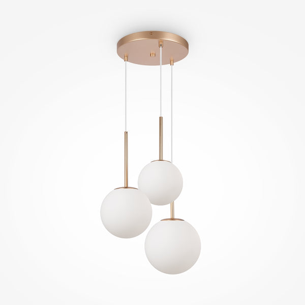 Basic gold pendant light fixture